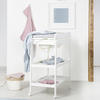 BADE-WICKEL-KOMBINATION roba Style Weiß  - Weiß, Basics, Holzwerkstoff/Kunststoff (46,5/99,5/78cm) - Roba