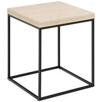 BEISTELLTISCH in Holzwerkstoff 40/40/45 cm  - Beige/Schwarz, Design, Holzwerkstoff/Metall (40/40/45cm) - Livetastic
