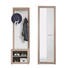 GARDEROBE Sonoma Eiche, Weiß - Weiß/Sonoma Eiche, Basics (120/194/37cm) - CARRYHOME