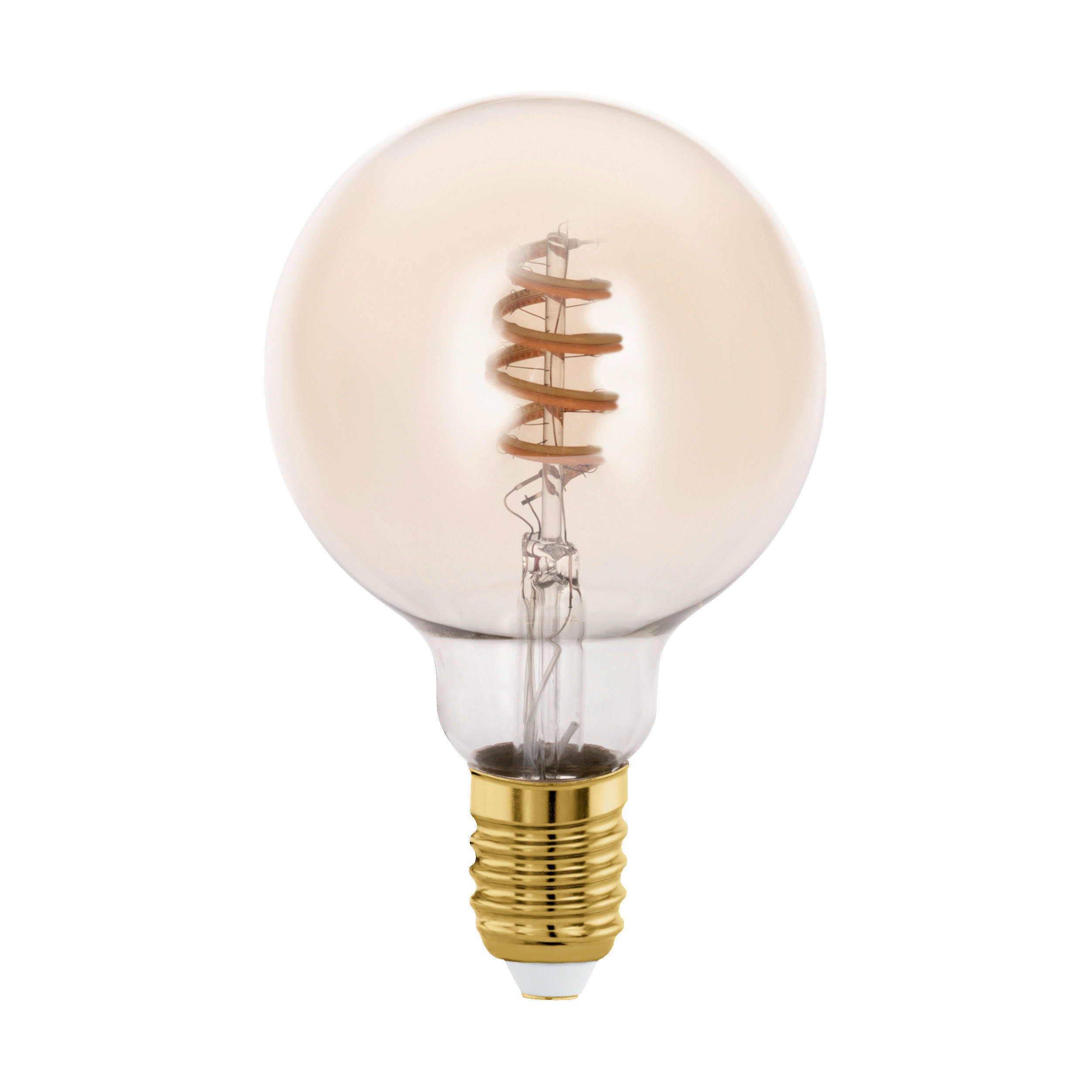 LED-LEUCHTMITTEL   E27 7 W  - Bernsteinfarben, Basics, Glas (9,5/14cm) - Eglo