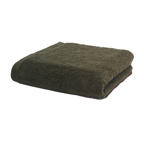 HANDTUCH London Grün, Dunkelgrün  - Dunkelgrün/Grün, Basics, Textil (55/100cm) - Aquanova