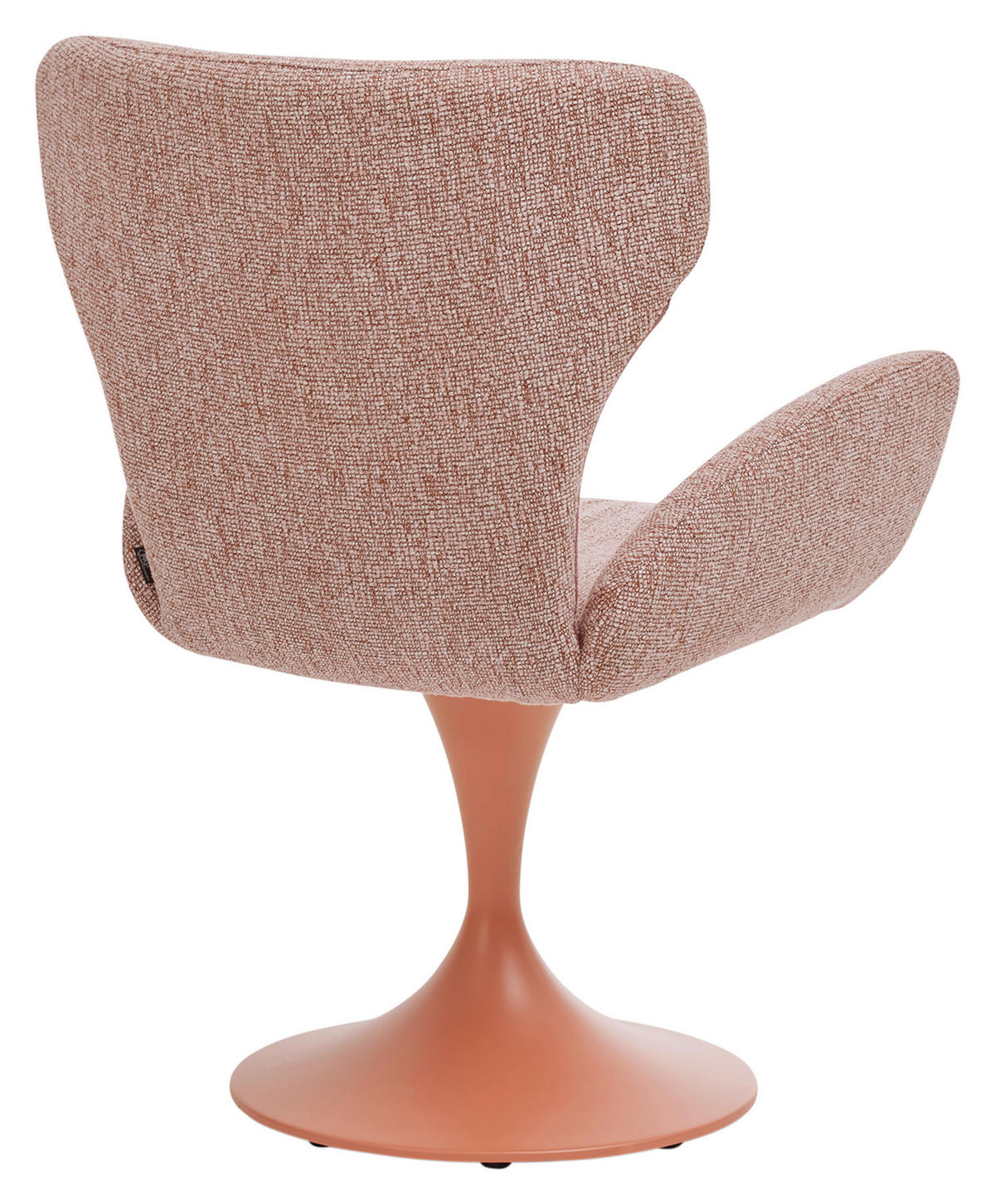 ARMLEHNSTUHL  in Flachgewebe  - Altrosa/Rosa, Design, Textil/Metall (65/93/68cm) - Musterring