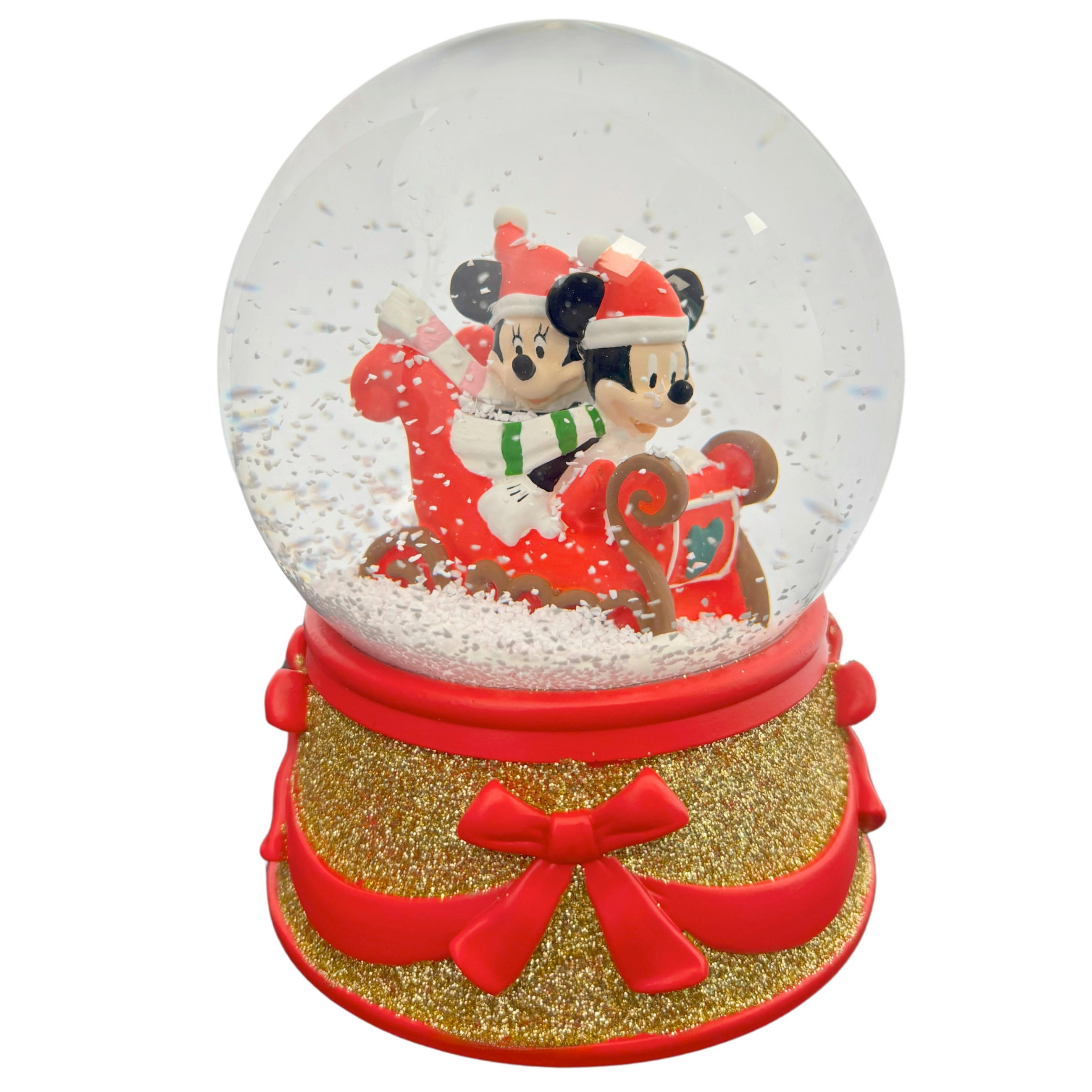 SCHNEEKUGEL  - Multicolor, Trend, Glas/Kunststoff (10/15.5/10cm) - Disney
