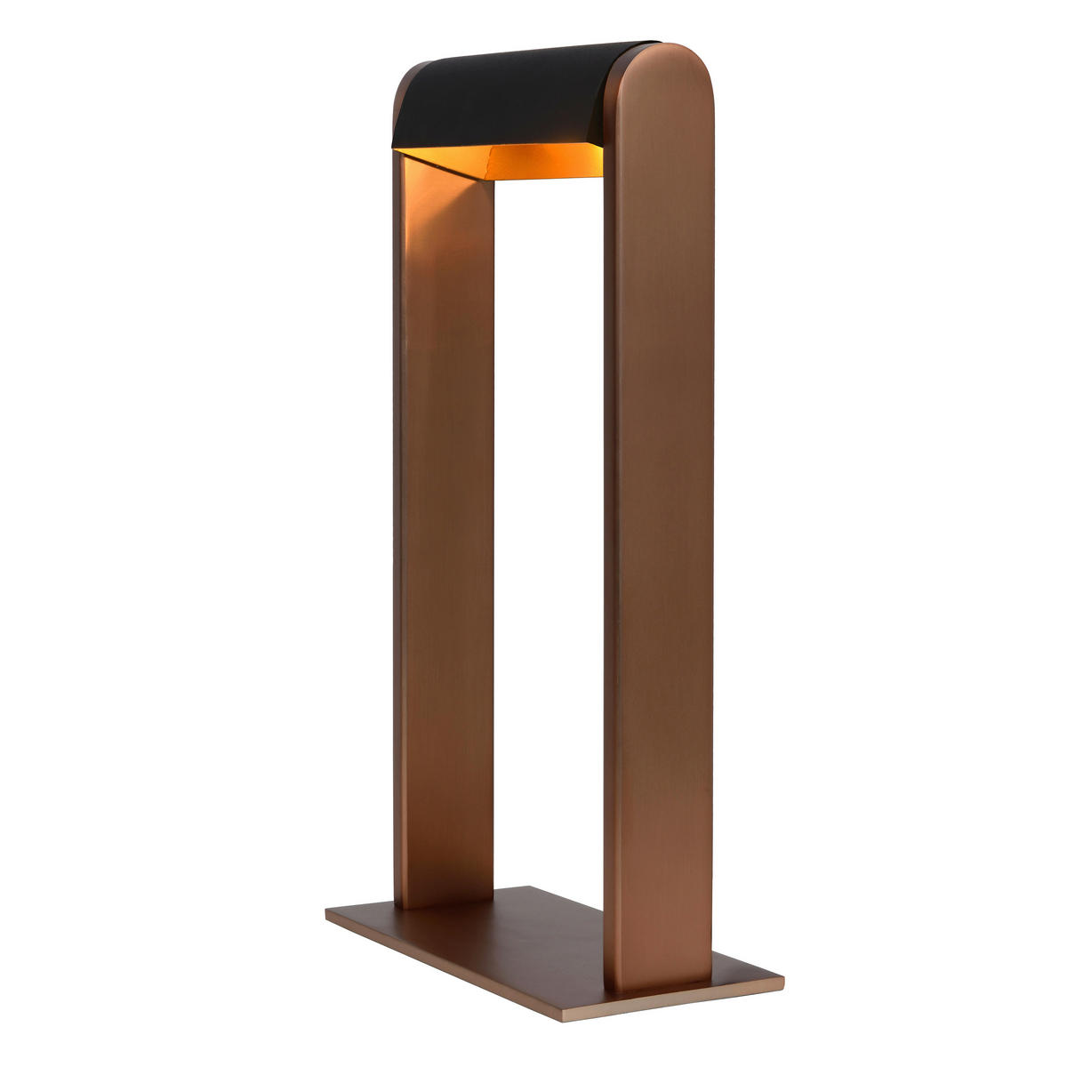 TISCHLEUCHTE LORAS 18/9/32.5 cm   - Messingfarben/Schwarz, Design, Metall (18/9/32.5cm) - Lucide