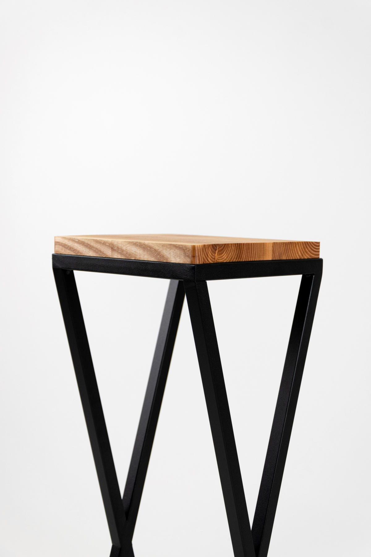 BLUMENSTÄNDER in Metall  - Schwarz, Basics, Metall (19/47/19cm)