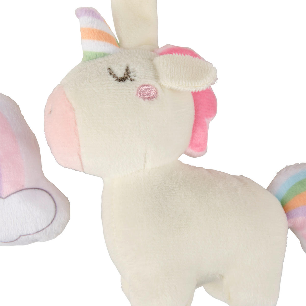 BABYSCHALENMOBILE  - Weiß, Trend, Textil (23cm) - Patinio
