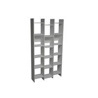 Etajeră, 96.1/186/25 cm, alb,  - alb, Modern, material pe bază de lemn (96.1/186/25cm) - Ti'me