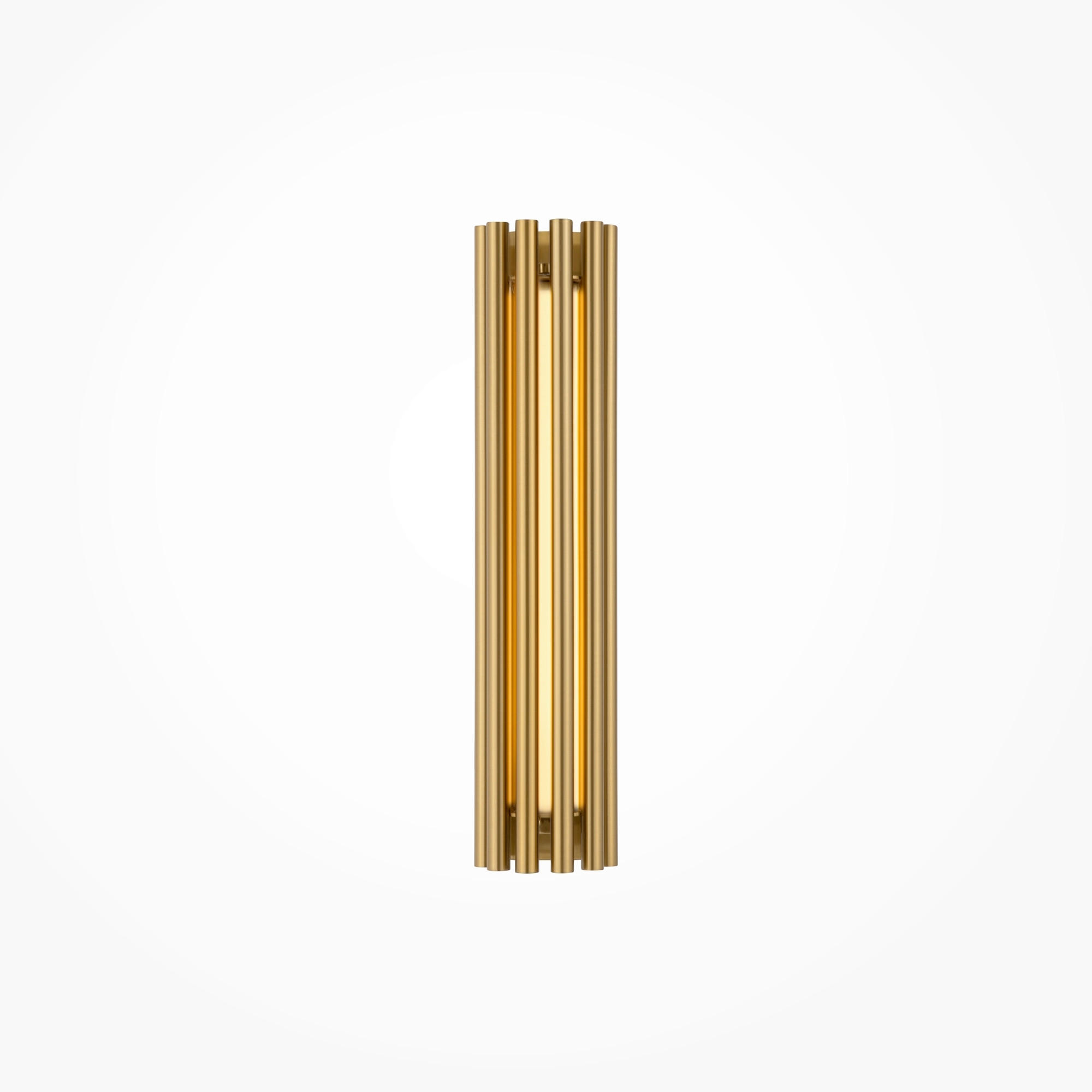 WANDLEUCHTE - Messingfarben/Goldfarben, Trend, Kunststoff/Metall (8,1/36cm) - MAYTONI