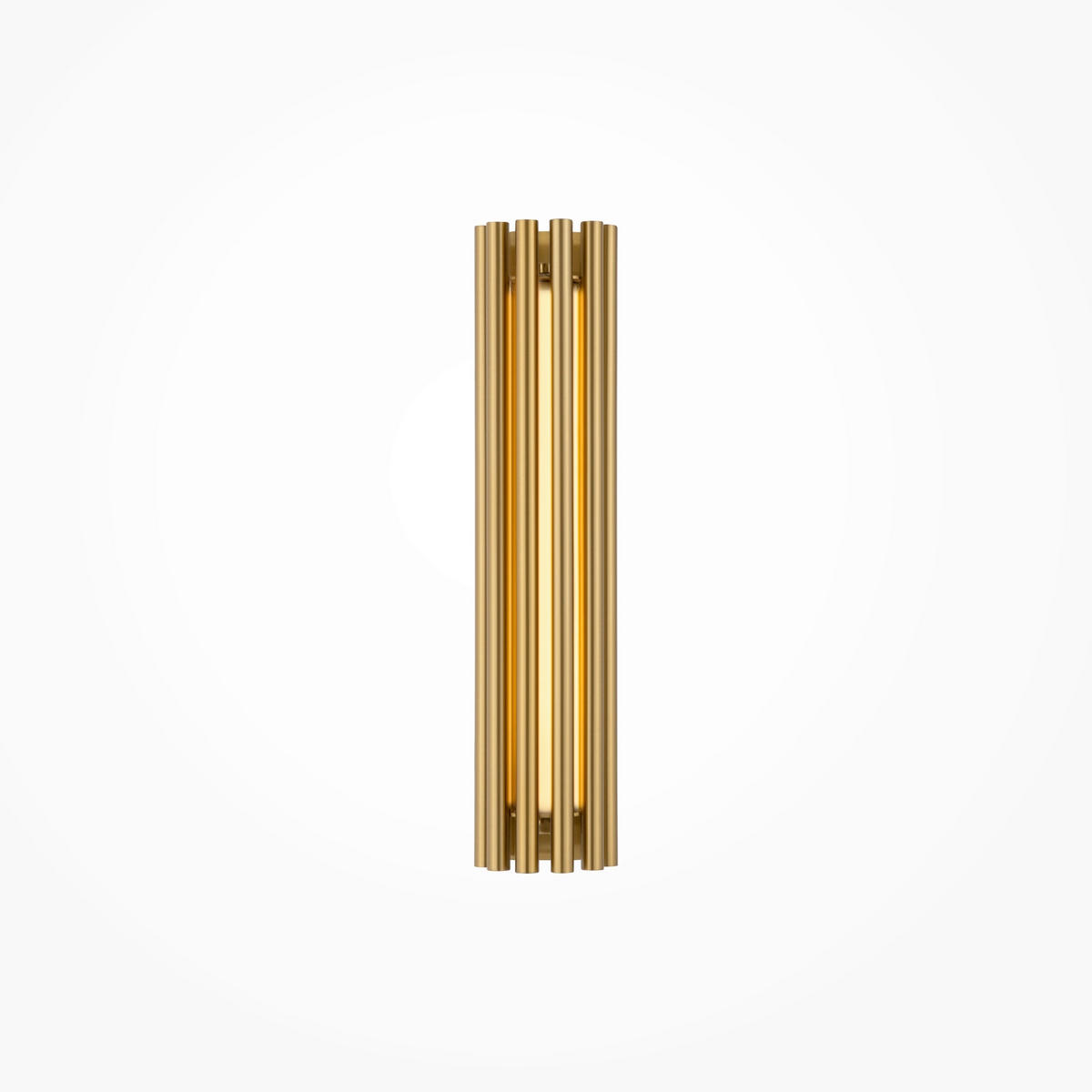 WANDLEUCHTE - Messingfarben/Goldfarben, Trend, Kunststoff/Metall (8,1/36cm) - MAYTONI