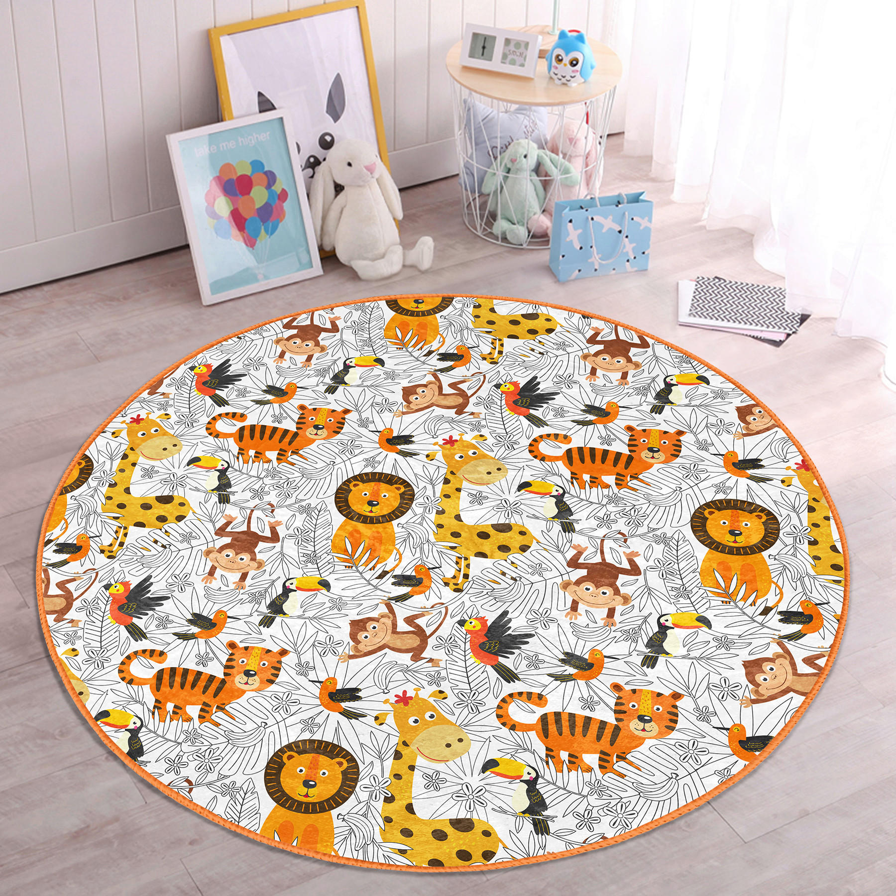 XXXLutz Kinderteppich 120x120 cm