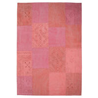 FLACHWEBETEPPICH  Wohnzimmer 120/170 cm Lyrical Multicolor, Rot rechteckig  - Rot/Multicolor, Basics, Textil (120/170cm) - Kayoom