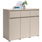 KOMMODE  in 120/103/48 cm  - Kaschmir/Anthrazit, Design, Holzwerkstoff/Kunststoff (120/103/48cm) - Carryhome