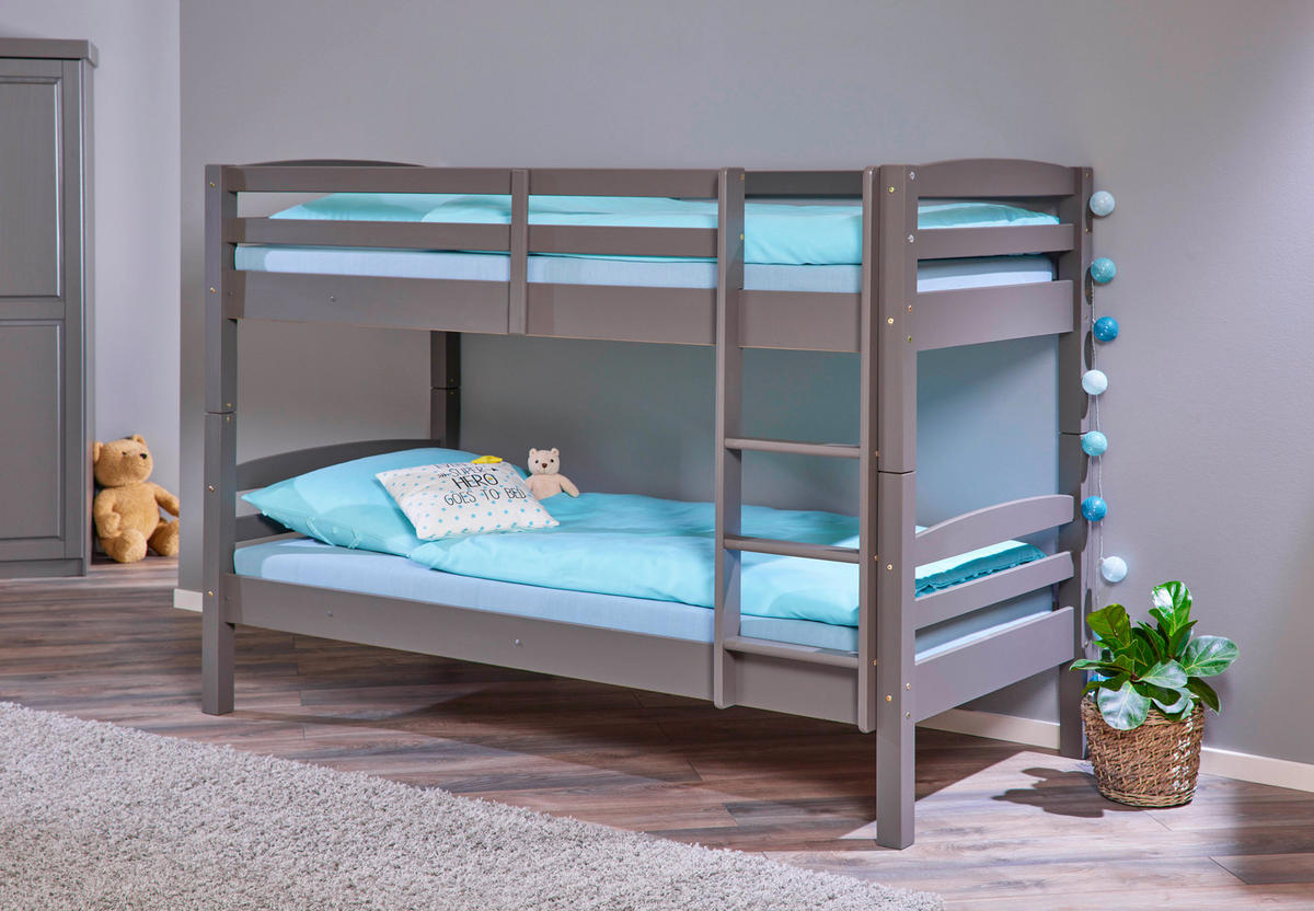 POGRAD - siva/naravne barve, Moderno, les (90/200cm) - MID.YOU