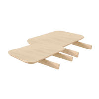 ANSTECKPLATTE Bambus vollmassiv Naturfarben  - Naturfarben, Design, Holz (78/2,5/40cm) - Livetastic