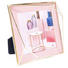 BILDERRAHMEN Messingfarben, Rosa - Messingfarben/Rosa, MODERN, Glas/Metall (13,6/13,6/3,5cm) - Kare-Design