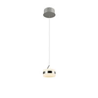 LED-HÄNGELEUCHTE 15,5/150 cm    - Weiss/Nickelfarben, Design, Kunststoff/Metall (15,5/150cm) - Trio Leuchten