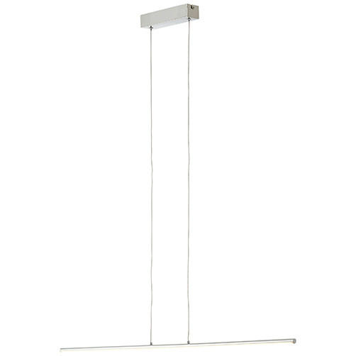 VISEČA LED-SVETILKA   20 W//3000 K/220-240 V/ - barve kroma/bela, Basics, kovina/umetna masa (98,5/150/5,5cm)