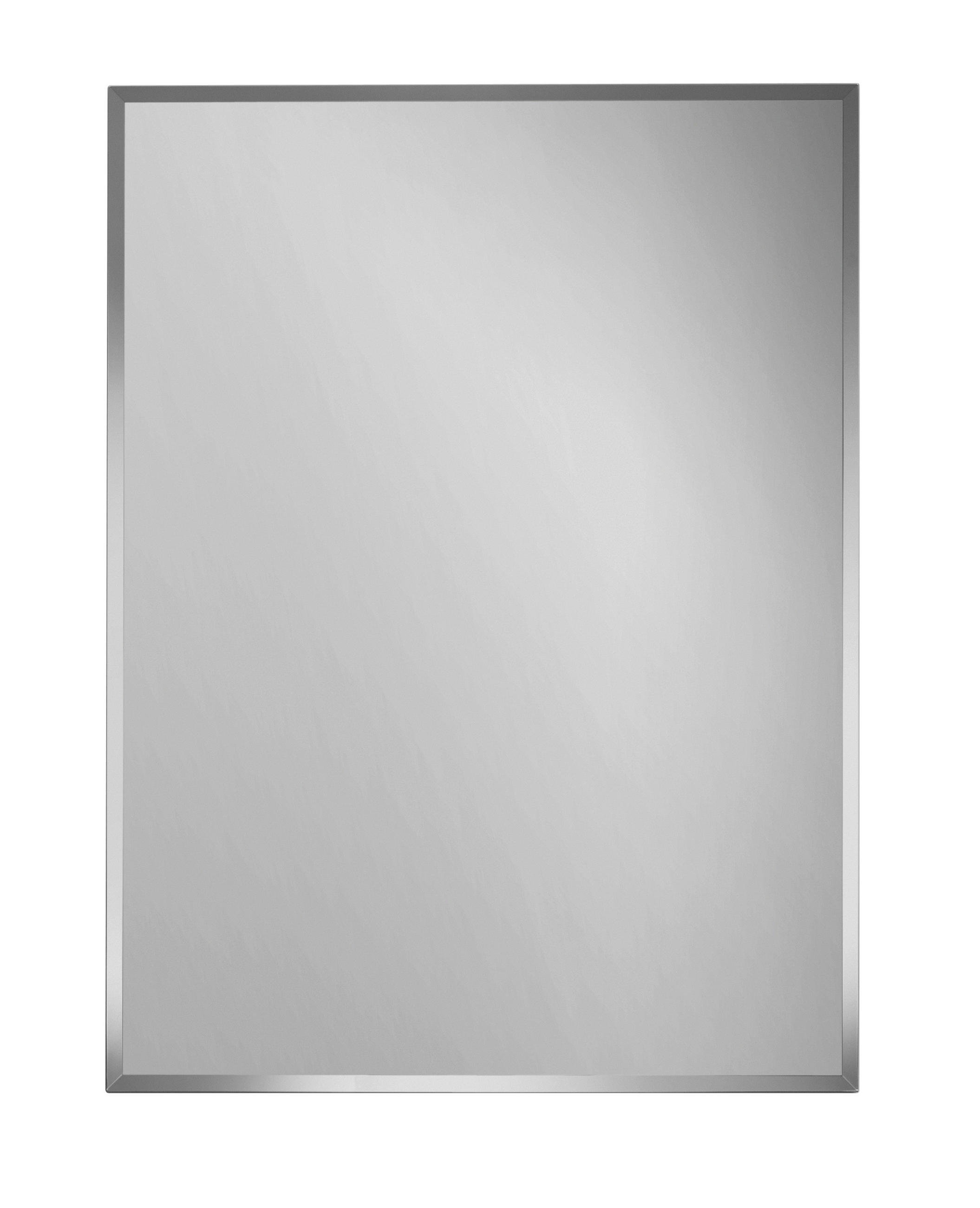 WANDSPIEGEL 45/60/0,3 cm    - Silberfarben, Design (45/60/0,3cm) - Boxxx
