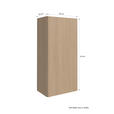 HÄNGESCHRANK 30/64/20 cm  - Eichefarben, KONVENTIONELL, Holzwerkstoff (30/64/20cm) - Xora