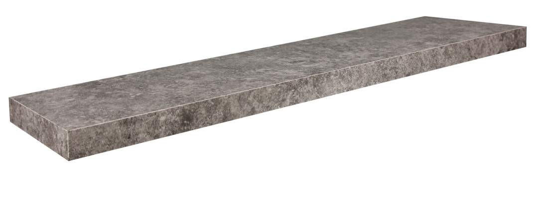 WANDBOARD Grau  - Grau, Design, Holzwerkstoff (80/3,8/23,5cm) - Carryhome