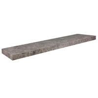 WANDBOARD Grau  - Grau, Design, Holzwerkstoff (80/3,8/23,5cm) - Carryhome