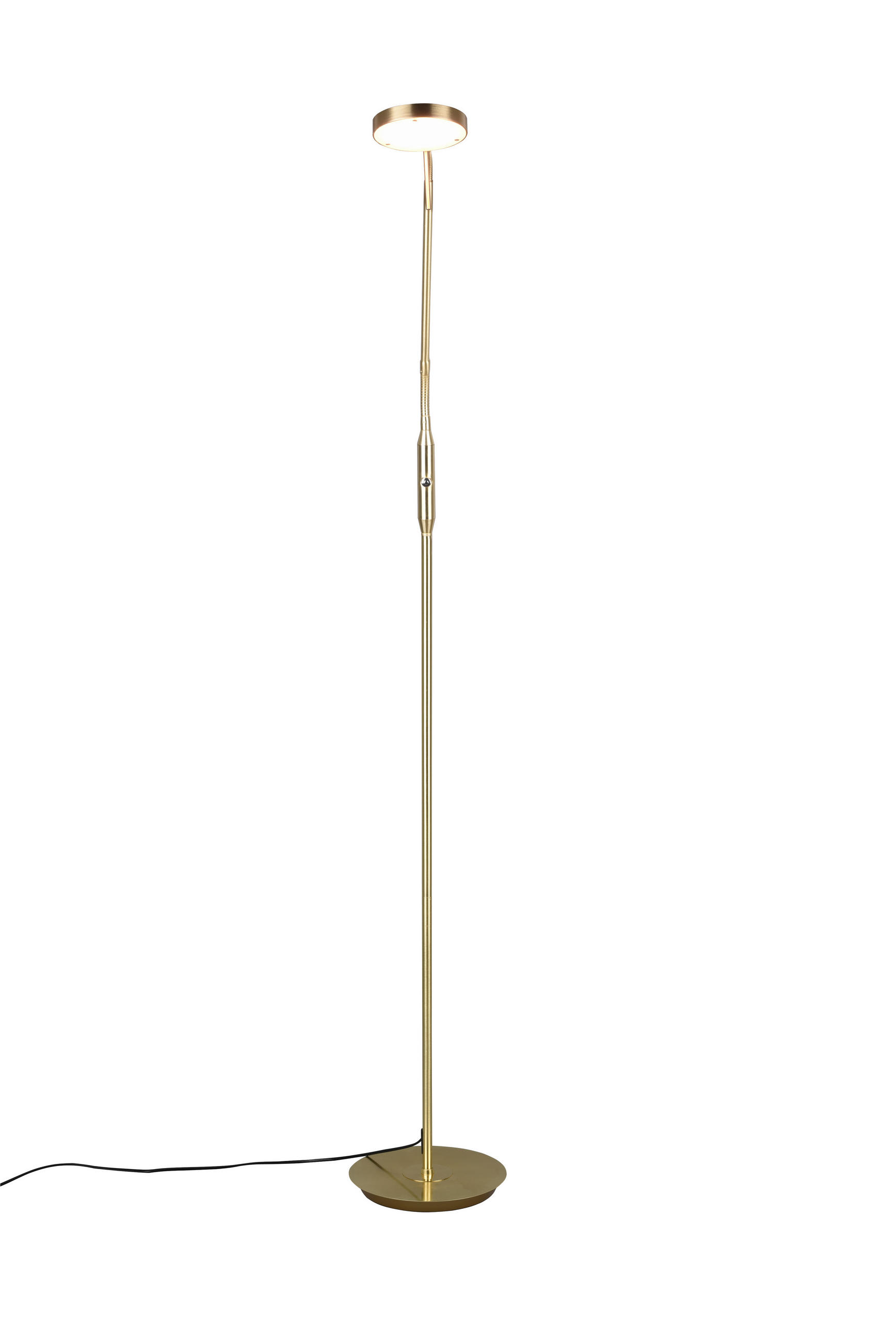 LED-STEHLEUCHTE    - Messingfarben, Basics, Metall (145/25/50cm) - Trio Leuchten