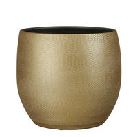 KVĚTINÁČ keramika, 26.5/27 cm - barvy zlata, Basics, keramika (26.5/27cm)