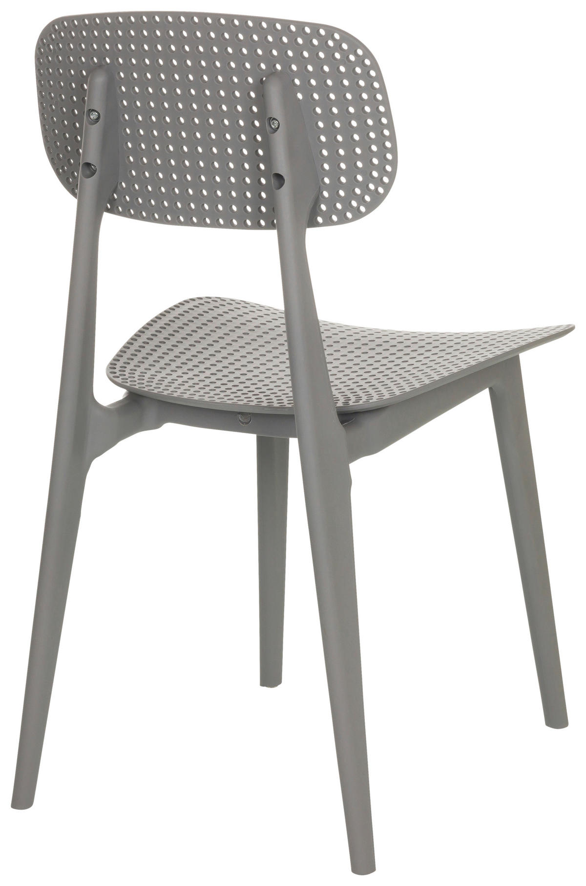 GARTENSTUHL Kunststoff Grau  - Grau, Basics, Kunststoff (42/79/51cm) - MID.YOU