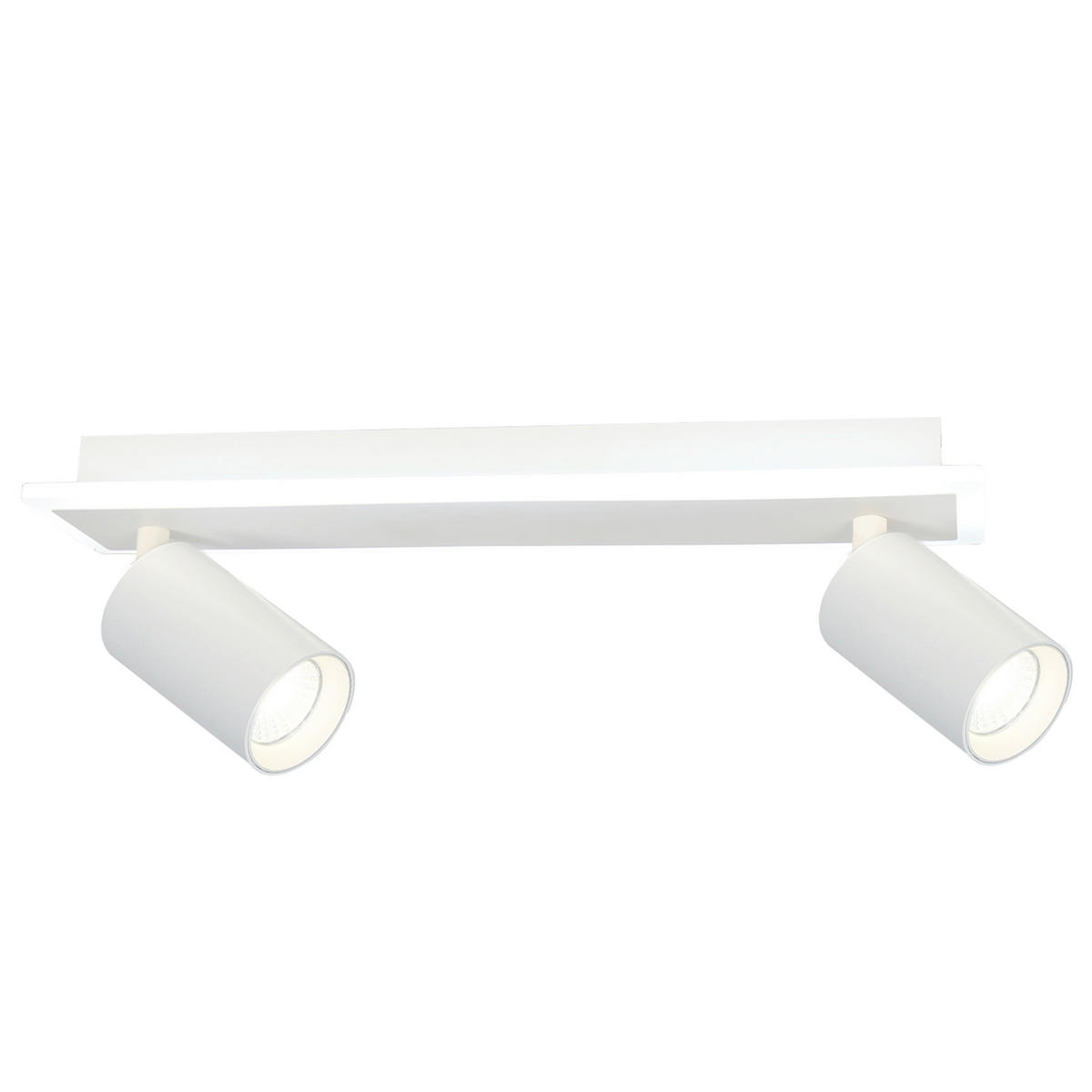 LED-DECKENSTRAHLER Parma 14/40/8 cm  - Weiß, Design, Metall (14/40/8cm)