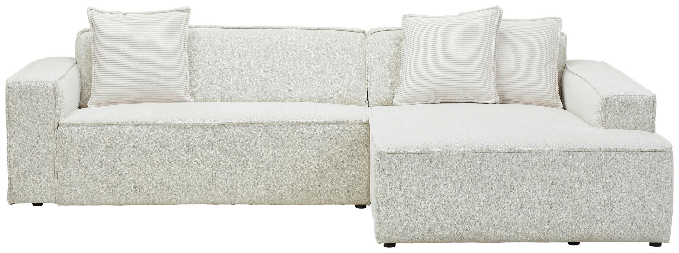 Carryhome Ecksofa Creme 280x188 cm