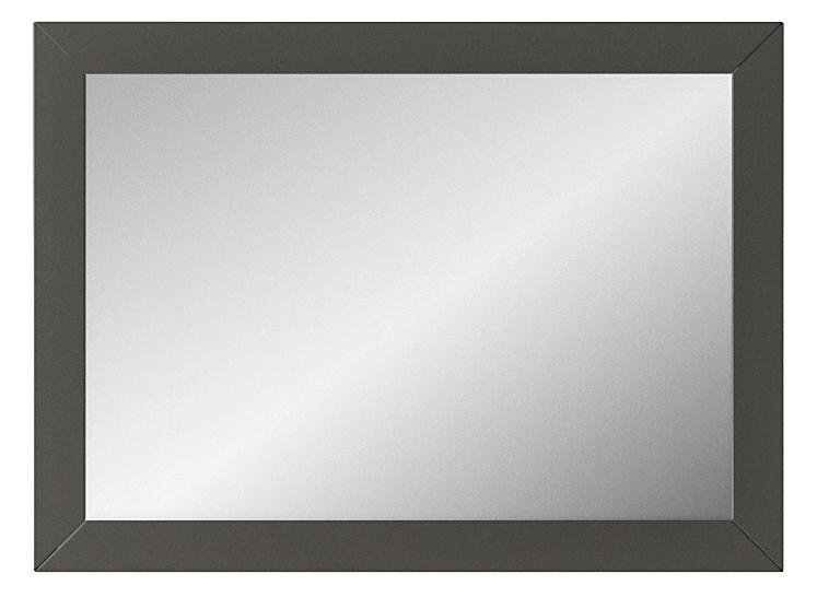 WANDSPIEGEL 100/70/2 cm    in rechteckig  - Graphitfarben, Basics, Glas/Holzwerkstoff (100/70/2cm) - SetOne by Musterring