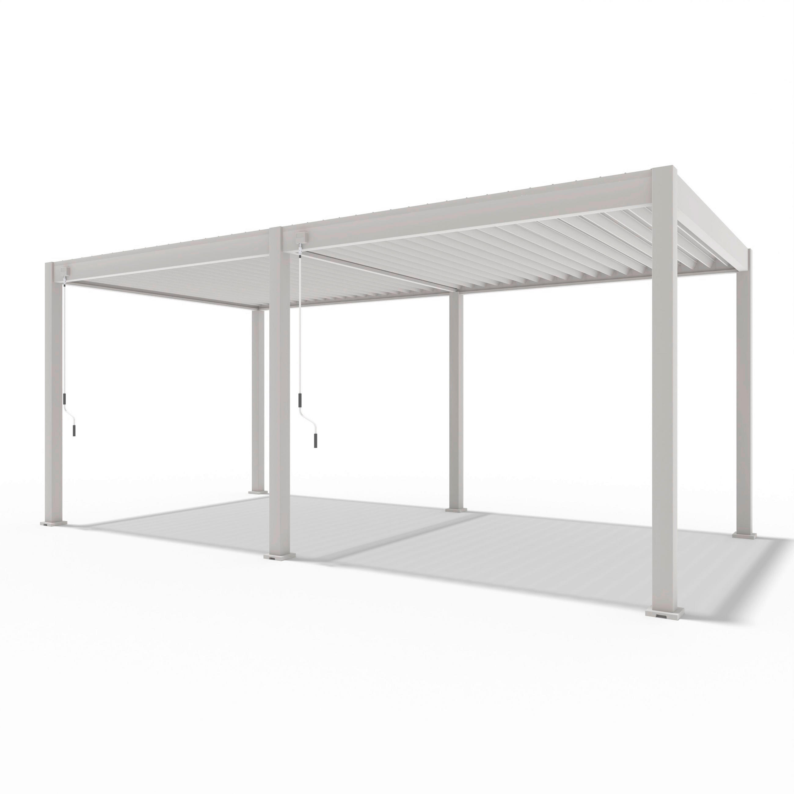 PERGOLA 300/600/255 cm   - Perlmutt, Basics, Metall (300/600/255cm) - Gardenson