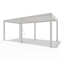 PERGOLA 300/600/255 cm   - Perlmutt, Basics, Metall (300/600/255cm) - Gardenson
