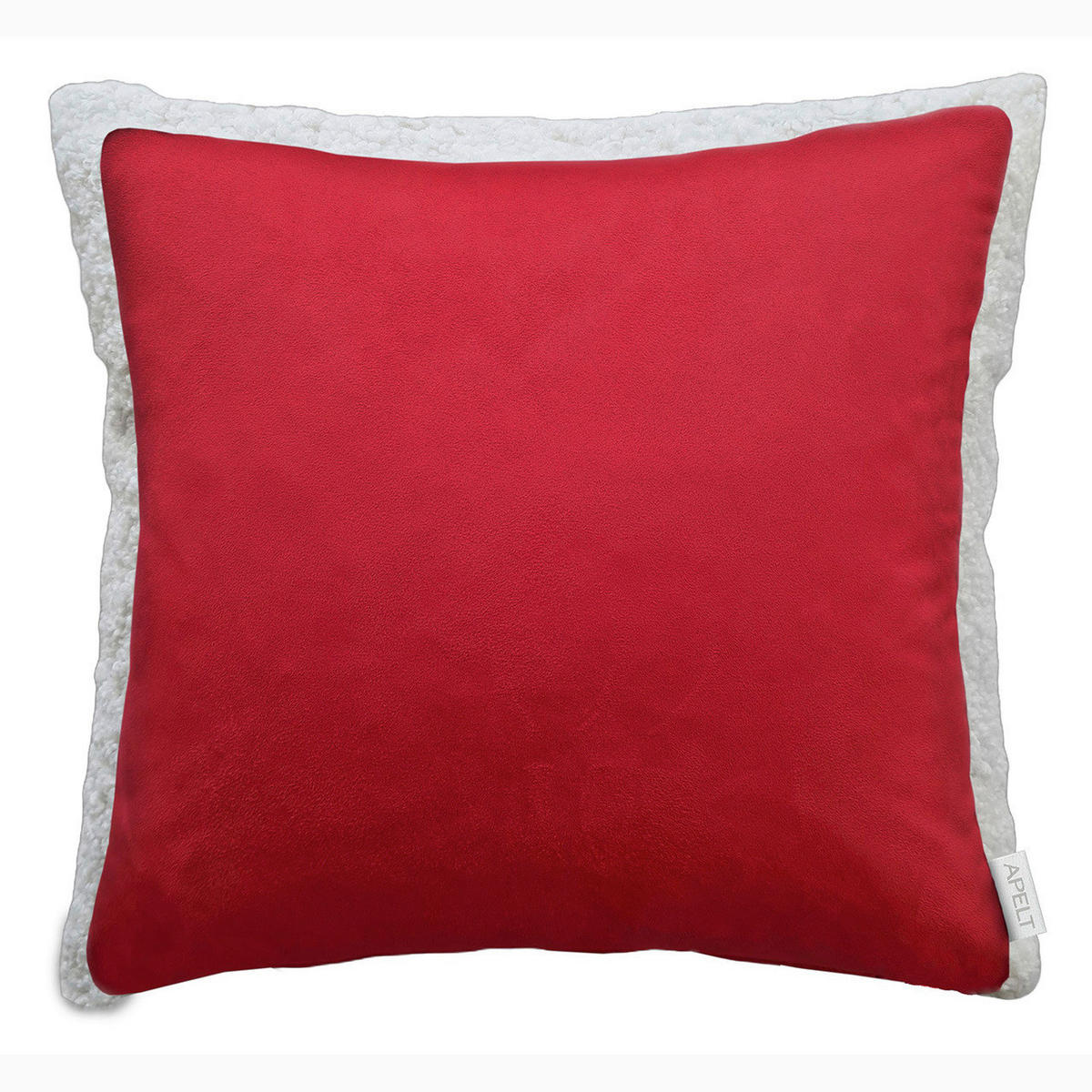KISSENHÜLLE 46/46 cm  - Rot, Basics, Textil (46/46cm) - Apelt