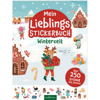BUCH Mein Lieblings-Stickerbuch – Winterzeit  - Multicolor, Basics, Papier (17,5/17,5/0,4cm)