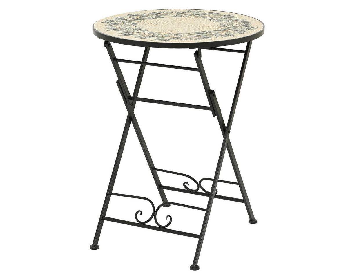 ÖSSZECSUKHATÓ KERTI ASZTAL 58,00/58,00/76,00 cm   - Basics (58,00/58,00/76,00cm)