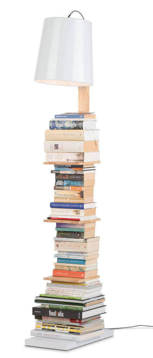 Thumbnail - It's about Romi Stehleuchte Cambridge, Weiß, Holz, Metall, 30x168x49 cm, Lampen & Leuchten, Innenbeleuchtung, Stehlampen...