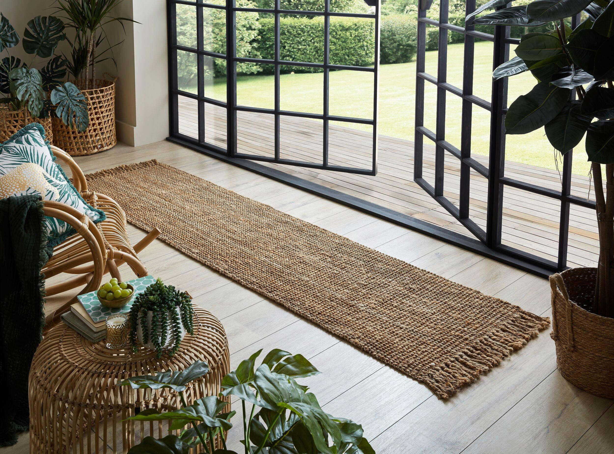 LÄUFER 60/150 cm Sarita Jute Boucle  - Naturfarben, KONVENTIONELL, Textil (60/150cm) - Xora