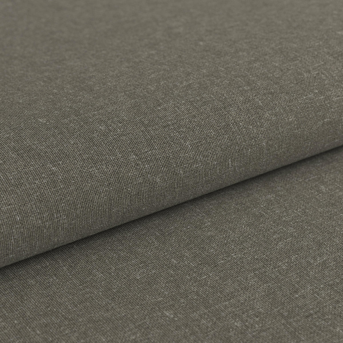 BOXSPRINGSOFA in Flachgewebe Grau  - Silberfarben/Grau, Design, Textil/Metall (202/96/105cm) - MID.YOU
