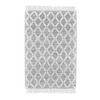 HANDWEBTEPPICH 65/135 cm Colored Macrame one Grau, Weiß  - Weiß/Grau, KONVENTIONELL, Textil (65/135cm) - Tom Tailor
