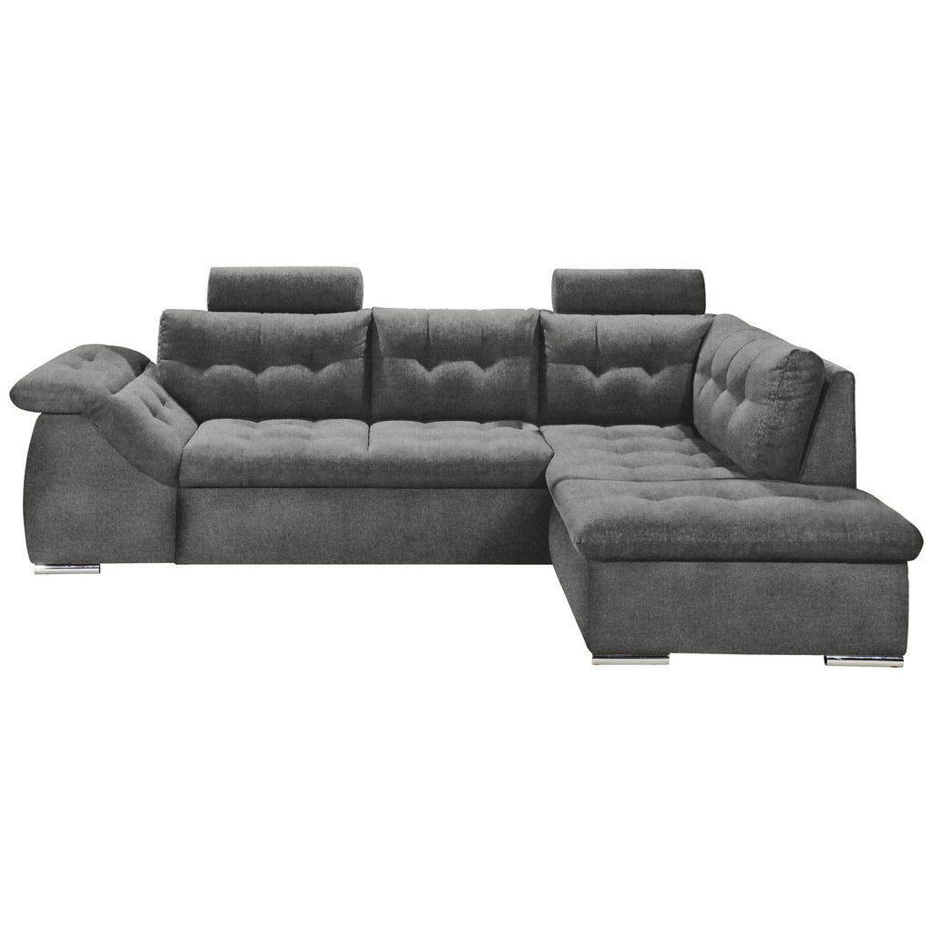 MID.YOU ROHOVÁ SEDAČKA, textil, kompozitné drevo, antracitová