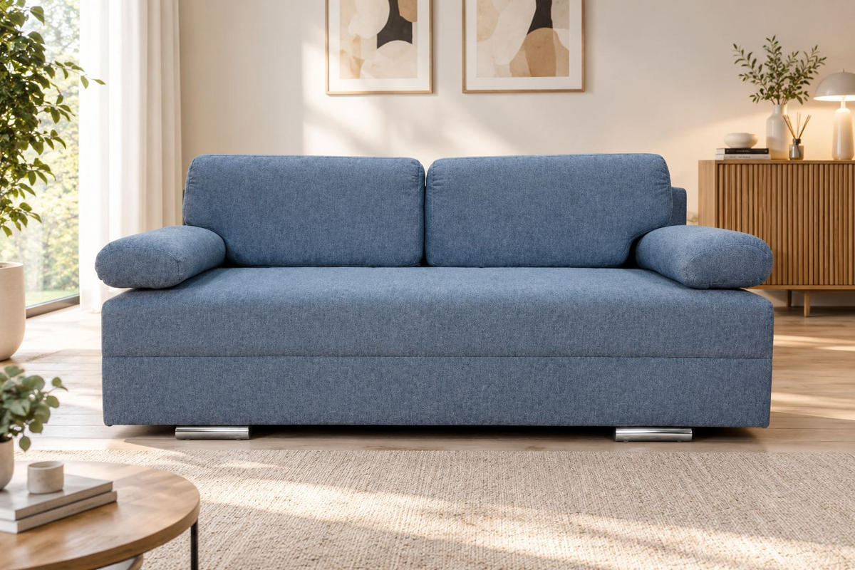 3-SED,  modra les  - modra, Design, les (190/77/90cm) - Boxxx