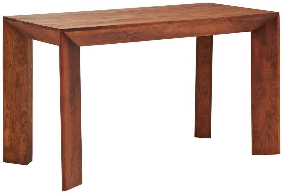 SCHREIBTISCH  in Dunkelbraun  - Dunkelbraun, Modern, Holz (130/76/65cm) - MID.YOU
