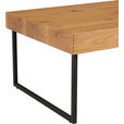 COUCHTISCH in Holz, Holzwerkstoff 100/65/42 cm  - Eichefarben/Schwarz, Design, Holz/Holzwerkstoff (100/65/42cm) - Carryhome