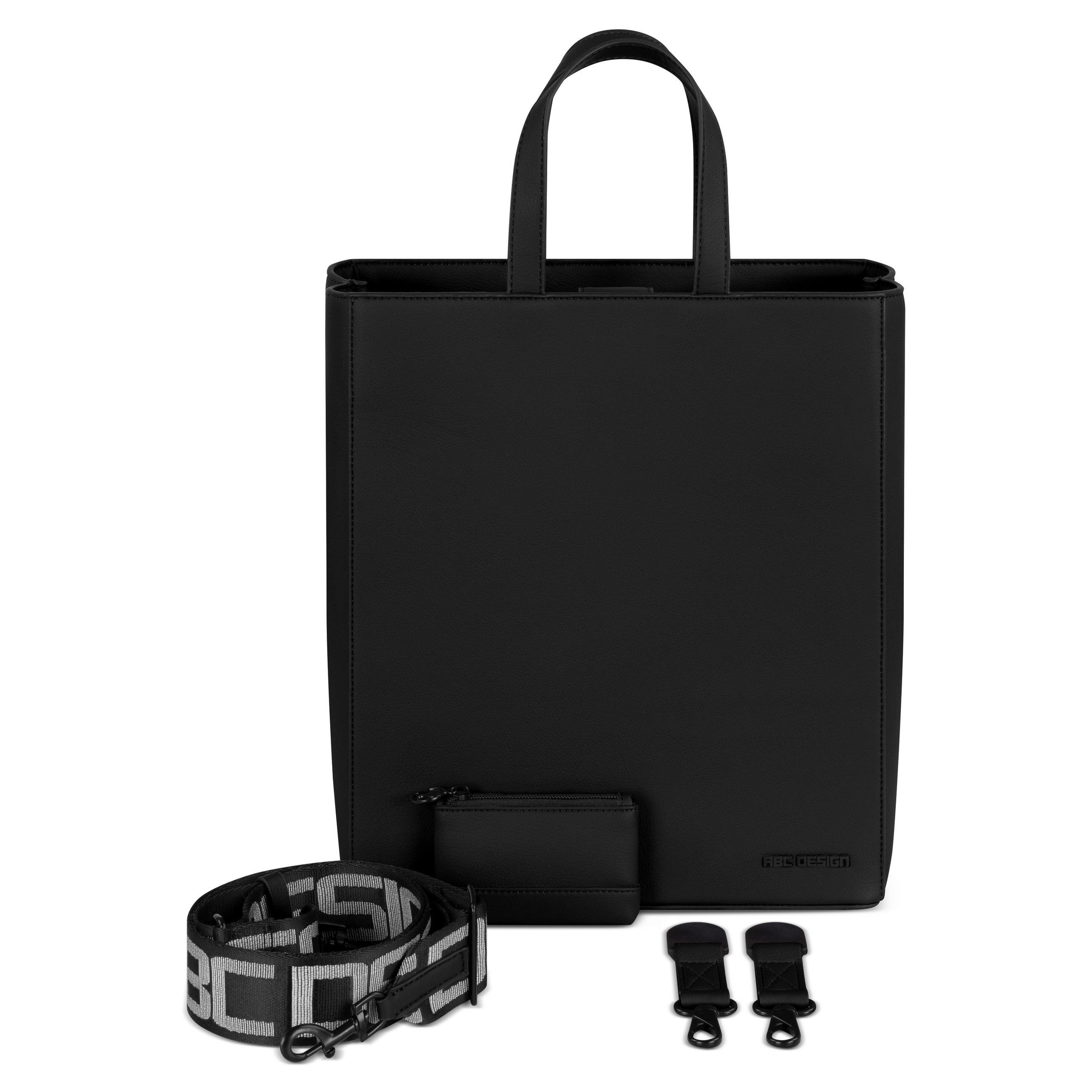 WICKELTASCHE Tote Bag Daily  - Schwarz, Basics, Textil (15/29,5/34,5cm) - ABC Design