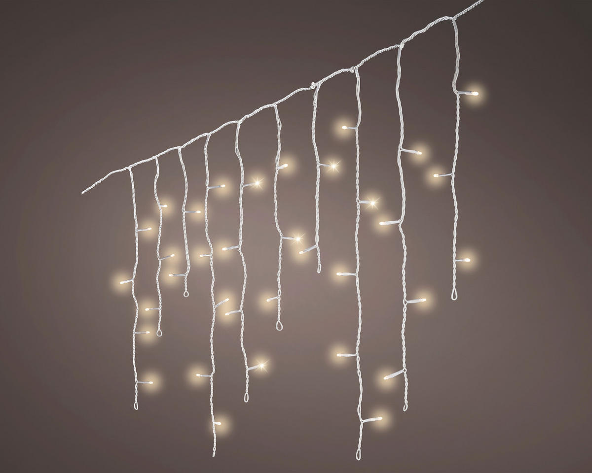 LICHTERKETTE 1100/0,00/0,00 cm  - Weiß, Basics, Kunststoff (1100/0,00/0,00cm)