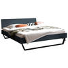 BETT 140/200 cm  in Anthrazit  - Anthrazit, Design, Metall (140/200cm) - Hasena