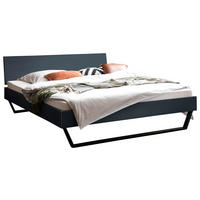 BETT 140/200 cm  in Anthrazit  - Anthrazit, Design, Metall (140/200cm) - Hasena