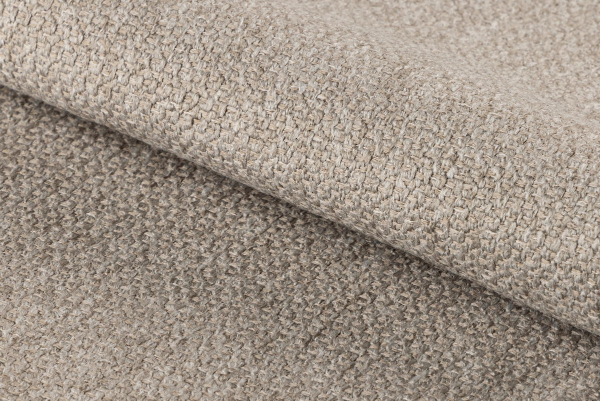 ARMLEHNSTUHL  in Struktur  - Beige/Schwarz, Design, Textil/Metall (58/84/59cm) - MID.YOU