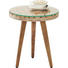 BEISTELLTISCH in Holz, Glas 35/35/40 cm - Naturfarben, Trend, Glas/Holz (35/35/40cm) - Ambia Home BEISTELLTISCH in Holz, Glas 35/35/40 cm - Naturfarben, Trend, Glas/Holz (35/35/40cm) - Ambia Home